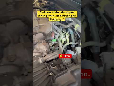 Engine jerking and thumping when accelerating #shorts #tips