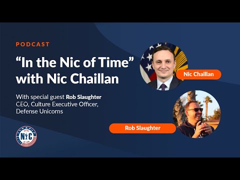 In the Nic of Time with Rob Slaughter, CEO, Culture Executive ...