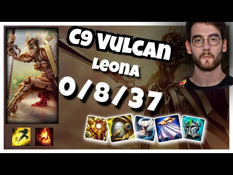 Leona 10.25 Gameplay Challenger Replay S11 Support (0/8/37) - NA