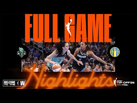New York Liberty vs. Chicago Sky | FULL GAME HIGHLIGHTS | May 22, 2025