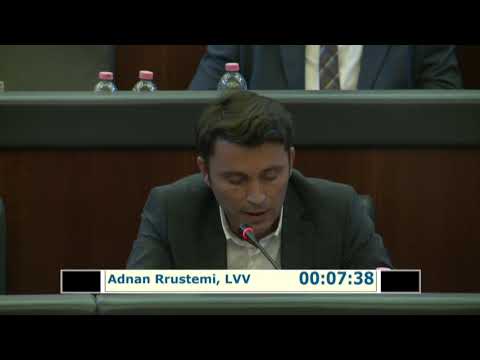 Seanca e Kuvendit të Kosovës 21.07.2021 - Fjala e deputetit Adnan Rrustemi