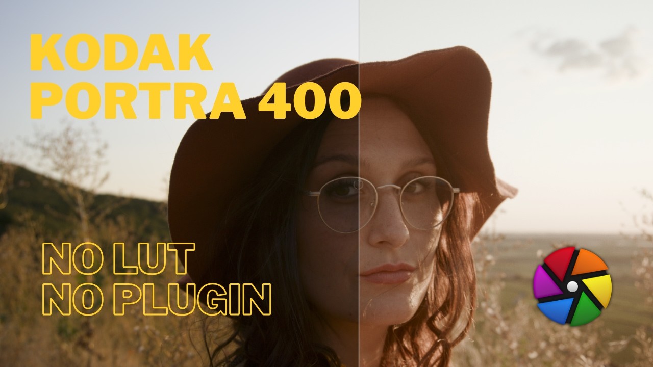 Kodak Portra 400 Look in Darktable — No LUT, No Plugin
