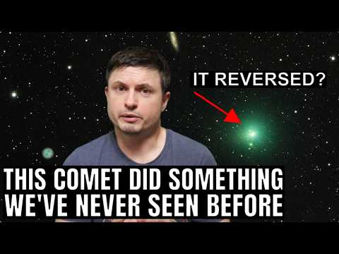 This Comet Stopped Spinning...Then Started Going Backwards