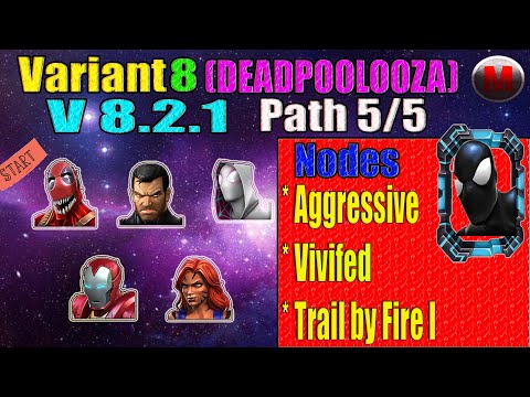 Variant 8 Ch 2.1 | Path 5/5 | Aggressive/Vivified/Trail by Fire I Marvel Contest of Champions
