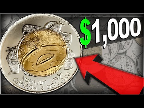 "HOLY GRAIL NUNAVUT TOONIE" - Look for this Rare Error Coin in your Pocket Change!!