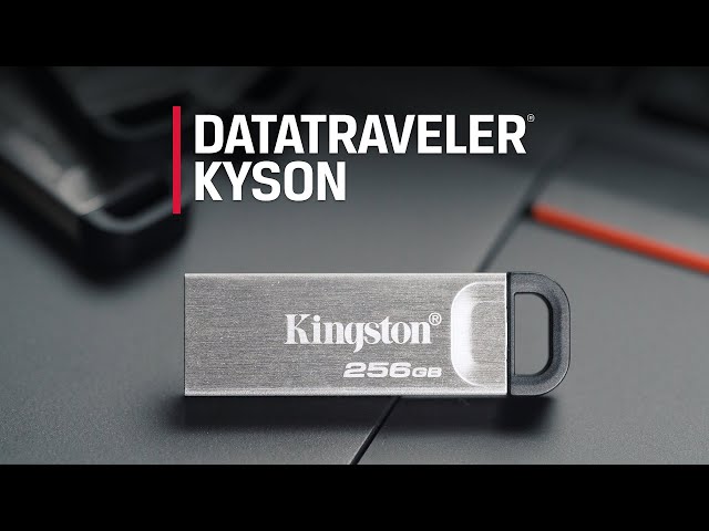Kingston DataTraveler Kyson 256GB USB 3.2 video
