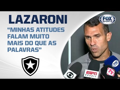 BOTAFOGO AO VIVO! Técnico interino, Bruno Lazaroni, fala com a imprensa