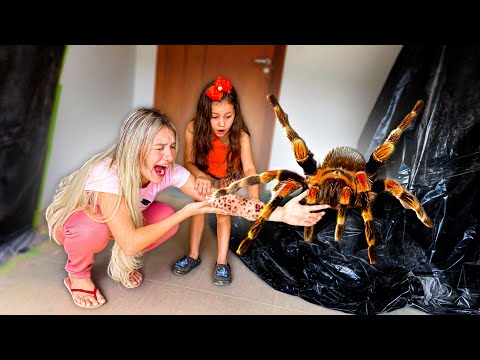 UMA ARANHA GIGANTE MORDEU O BRAÇO DA PRODUÇÃO E ALGO TERRÍVEL ACONTECEU!! 