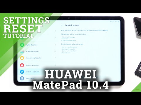 How to Reset App Preferences on HUAWEI MatePad 10.4 – Restore App Preferences
