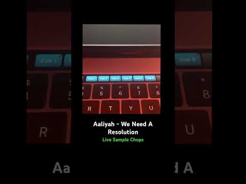 Aaliyah - We Need A Resolution (Live Sample Chops)