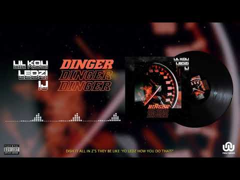Lil Koli ft Ledzi  IJ   DINGER Official Lyric Video