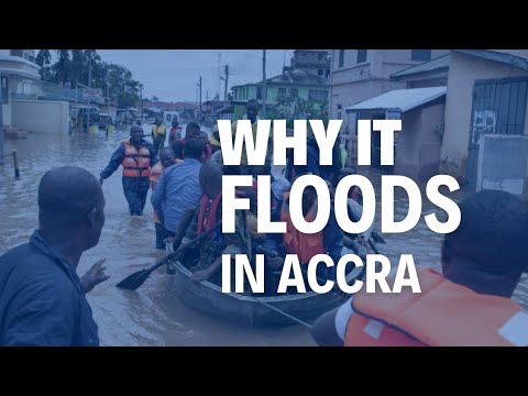 Watch this video by Ivy Prosper as she explains Why It Always Floods After Rainstorms in Accra.