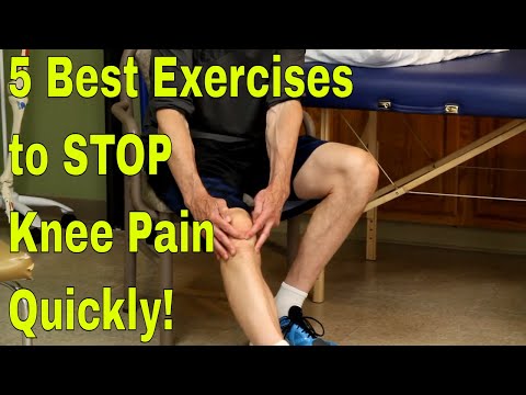 5 Best Exercises to STOP Knee Pain Quickly! 5 Causes for Knee Pain with 5 Easy Treatments