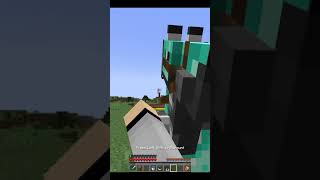 How to ride a horse (Minecraft) #shorts
