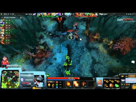 Na'Vi US vs CNB Game 1   Dota 2 Champions League @DotACapitalist & @Pandaeg0