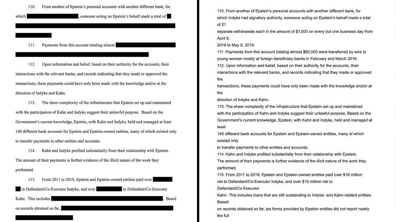 How To Un-redact Epstein Files in 5 seconds using Google Docs