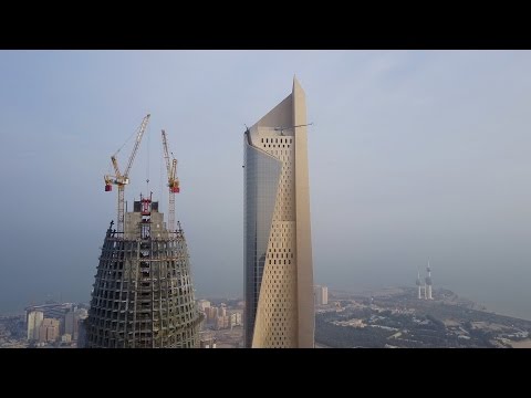 Al-Hamra Tower, Kuwait City 4K - DJI MAVIC PRO