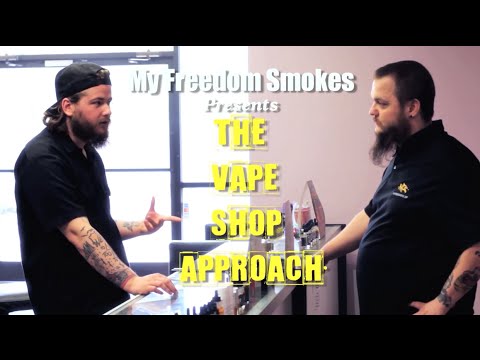 Part of a video titled "The Vape Shop Approach" Our How to Approach Employees at a Vape ...