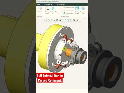 @Jignesh Shah | Multi Disc Clutch CREO TUTORIAL.