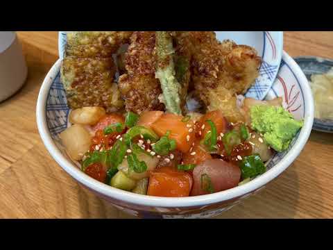 Crítica do restaurante Tendon Kohaku - Vancouver Eats (recomendado)