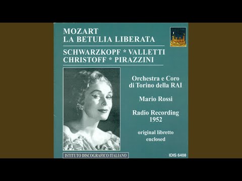 La Betulia liberata, K. 118: Part I: Ma qual virtu (Cabri)