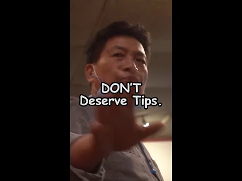 Restaurantes Chineses não merecem gorjetas