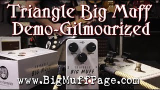 Video thumbnail for Triangle Big Muff Reissue Demo - Gilmourized by Kit Rae