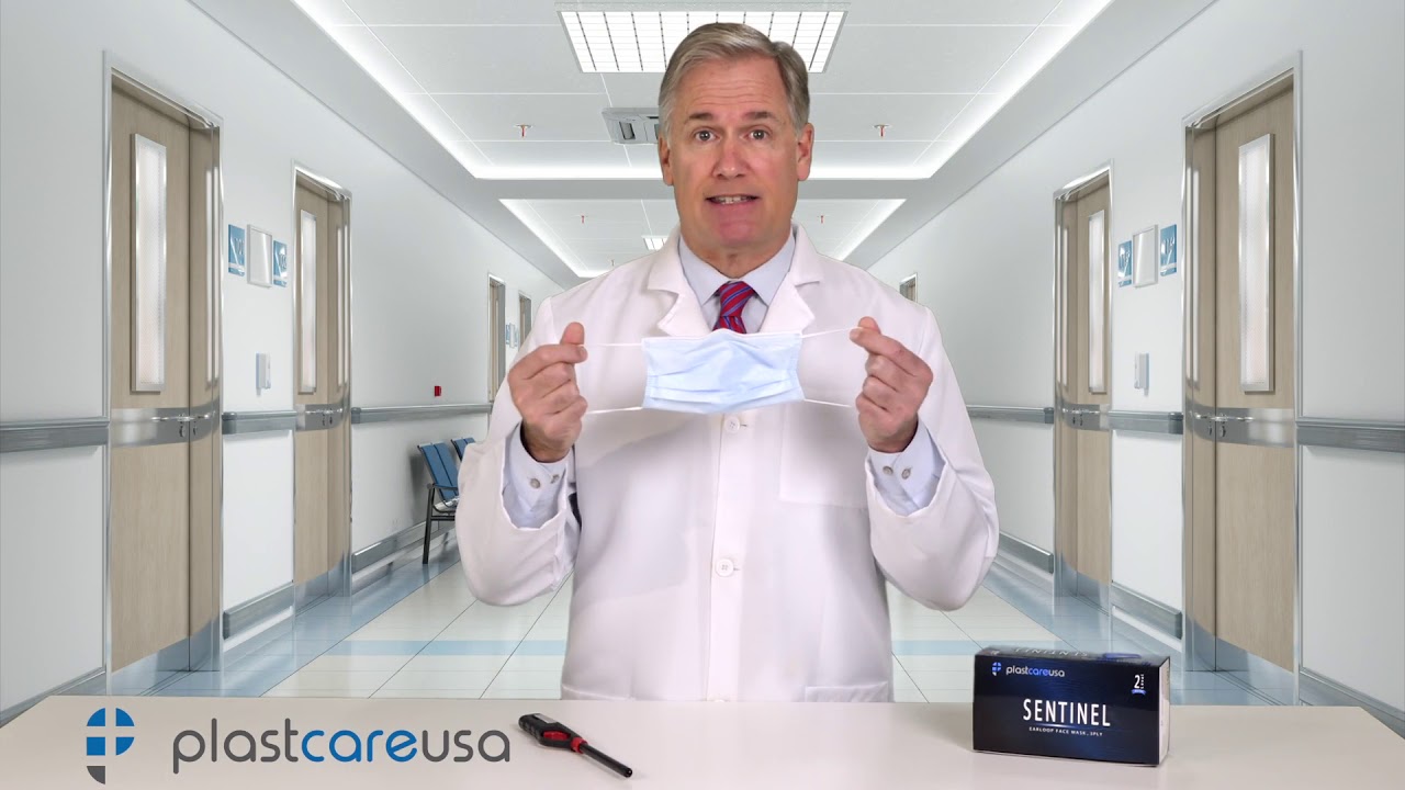 ASTM Level 2 Surgical Masks by PlastCare USA