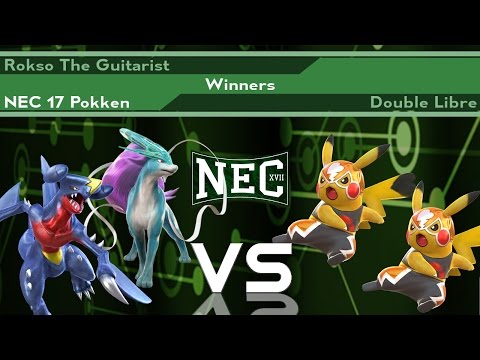 NEC17 Pokken 2v2 - [Winners] Rokso The Guitarist vs Double Libre