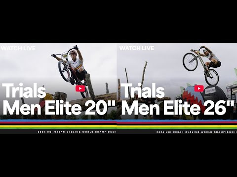 Live - Men Elite 20" and 26" Trials Final | 2024 UCI Urban Cycling World Championships