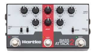 Video thumbnail for HARTKE BASS ATTACK 2 Bass Preamp Direct Box w/ Overdrive review by Sanitys Void