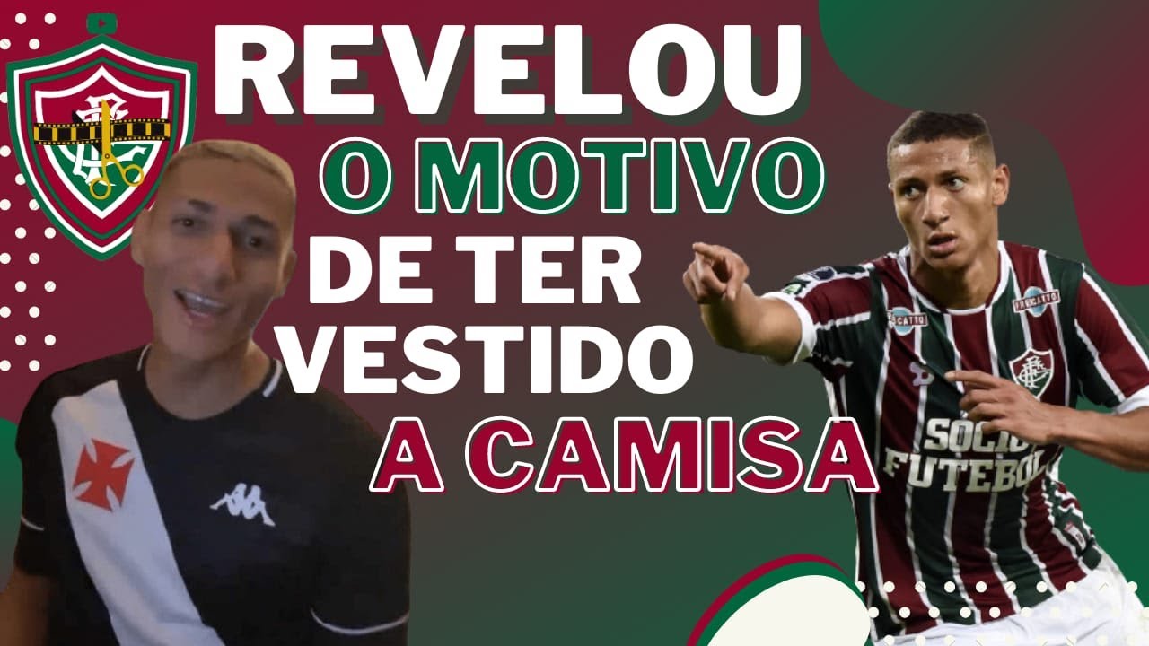 RICHARLISON VESTE A CAMISA DO VASCO E REVELA O MOTIVO | FALOU DO FLUMINENSE, VOCÊ ENTENDE AGORA