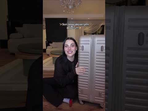 Son Temu alışverişimi açıyorum ✨ #shorts