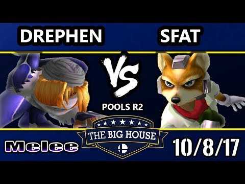 TBH7 Melee - Drephen (Sheik) Vs. CLG | SFAT (Fox) SSBM R2 Pools