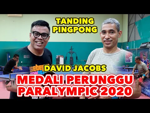 TANDING PINGPONG VS DAVID JACOBS PERAIH MEDALI PERUNGGU PARALYMPIC GAMES TOKYO 2020