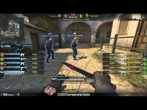 Fnatic vs FlipSid3 PGL CCS Blue Group Map 1 Inferno