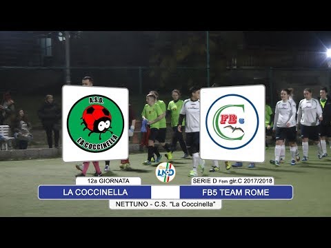 Serie D Femm.le: La Coccinella vs FB5 Team Rome - highlights