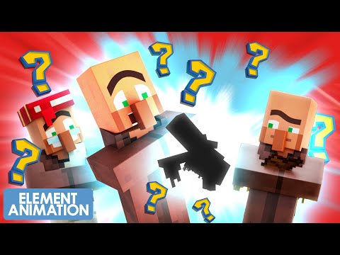 VILLAGER SHORTS - A NEW MOB!? (Minecraft Animation)  #shorts