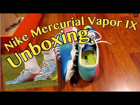 Nike Mercurial Vapor IX SG Pro (Unboxing)