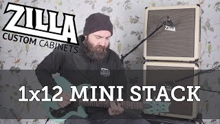 Video thumbnail for Zilla Cabs - Mini Stack 1x12s - M creambacks by Zilla Cabs
