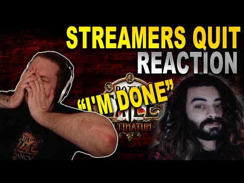 Streamers QUITTING PoE?  | Initial reaction