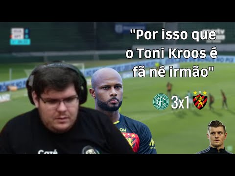 CASIMIRO REAGE A GUARANI 3X1 SPORT "IH CARA*** O SPORT TOMOU TACA" 24ª RODADA DA SÉRIE B