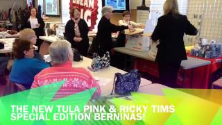 Unveiling the NEW Tula Pink and Ricky Tims Special Edition BERNINAs!