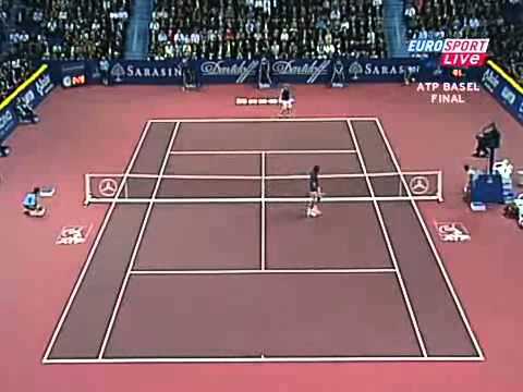 Basel 2007 - Final - Roger Federer vs Jarkko Nieminem - Highlights