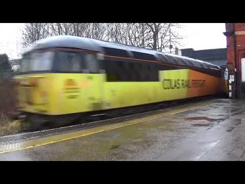 Last Ever Rail Move From Washwood Heath Met.Cammel!? 50050, 56051, 56090, 50017 & 56087