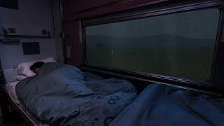 Sleep Immediately Within 5 Minutes With Heavy Rain On Window On The Train