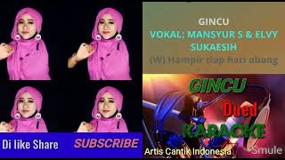 Download lagu Gincu mansur s & Elvy Sukaesih Karaoke dued sama cewek cowok mp3