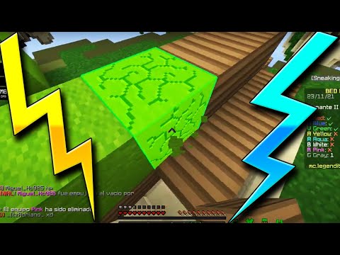 Pruebo El Texture Pack Shamrock 64x PvP Bedwars #4 Minecraft