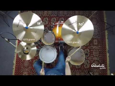 20" Absolute Cymbals Traditional Crash - 1903 grams