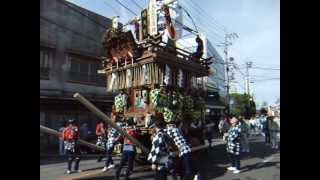 preview picture of video '佐原の大祭2012秋　仲川岸区'